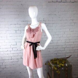 A'gaci Embellished Sleeveless Dress Pink Small
